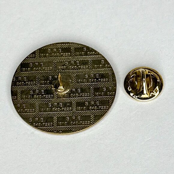 Vintage 1988 USA Inaugural Star Spangled Series Circle 1" Hat/Jacket/Lapel Pin - Picture 5 of 7